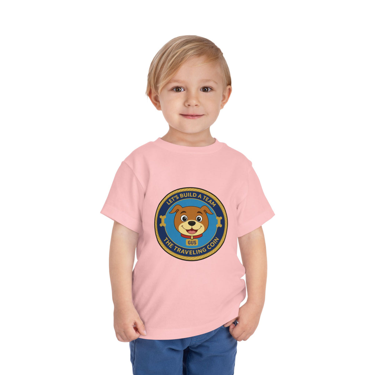 The Traveling Coin & Gus Toddler Tee