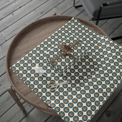 The Traveling Coin Wrapping Paper - White