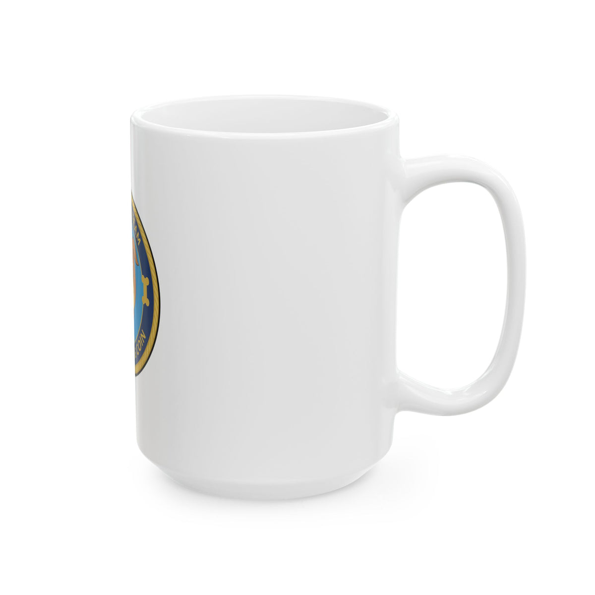 The Traveling Coin Coffee Mug - White