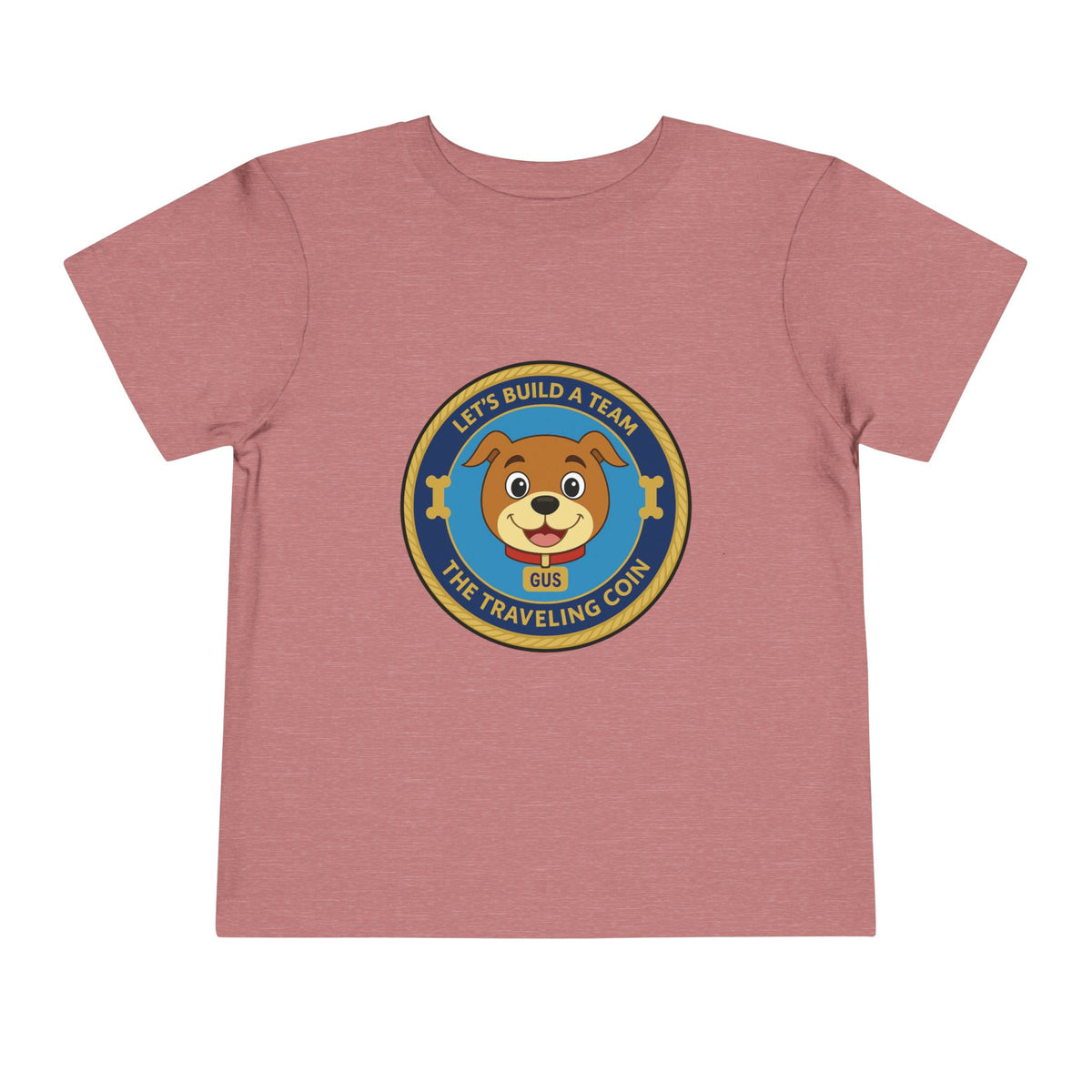 The Traveling Coin & Gus Toddler Tee
