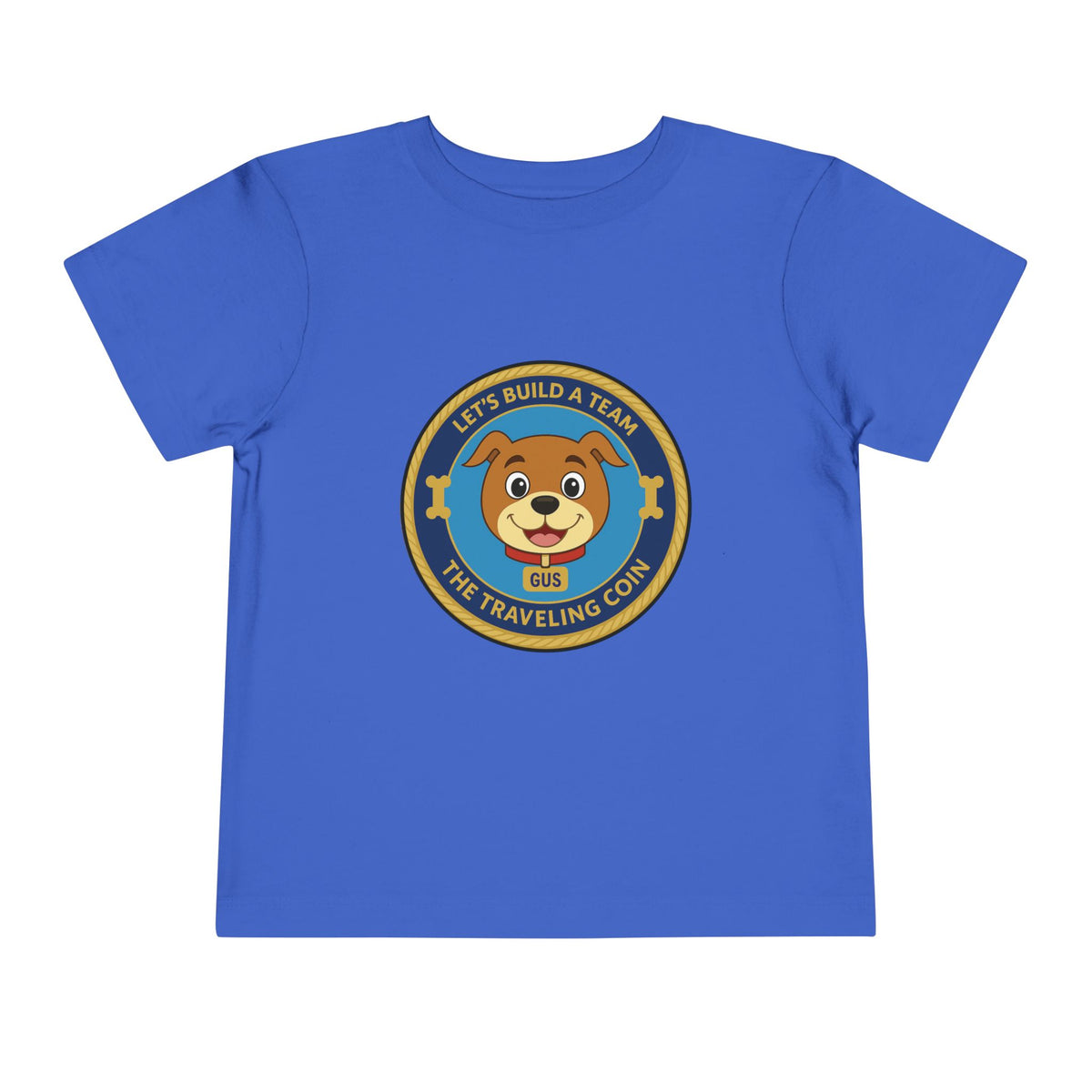 The Traveling Coin & Gus Toddler Tee