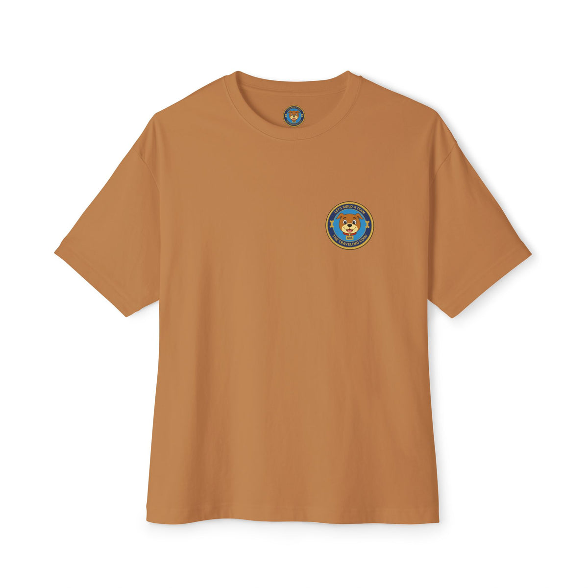 The Traveling Coin & Gus - Women's Boxy Style Tee