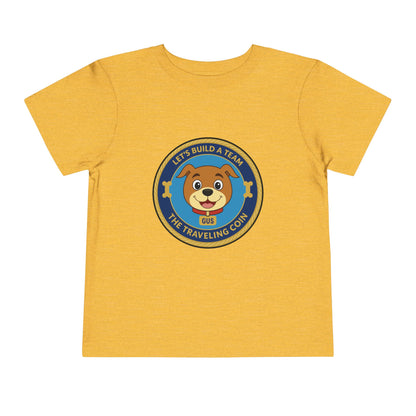 The Traveling Coin & Gus Toddler Tee