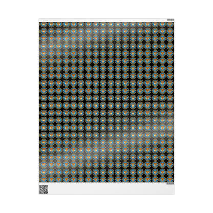 The Traveling Coin Wrapping Paper - Black