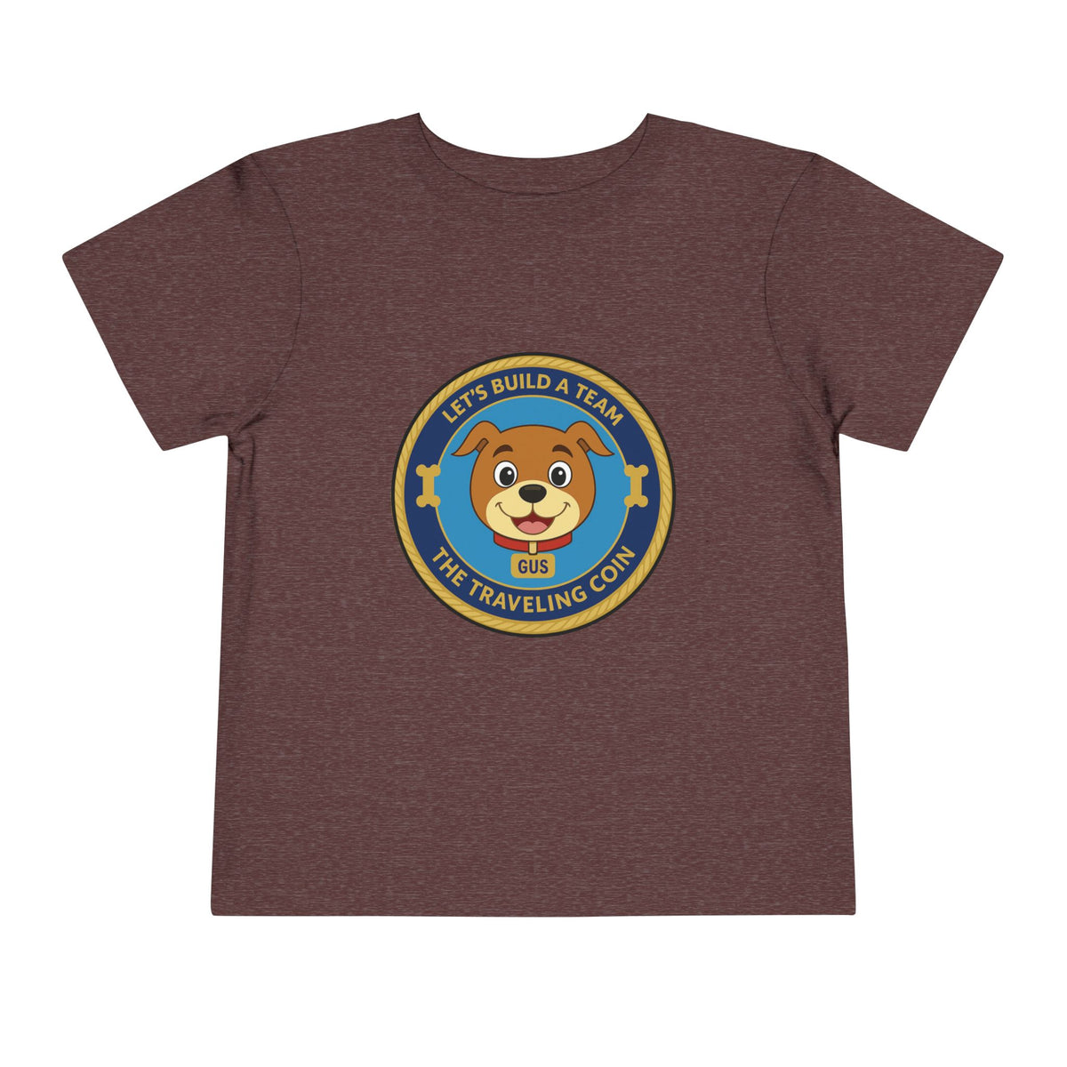 The Traveling Coin & Gus Toddler Tee