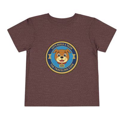 The Traveling Coin & Gus Toddler Tee