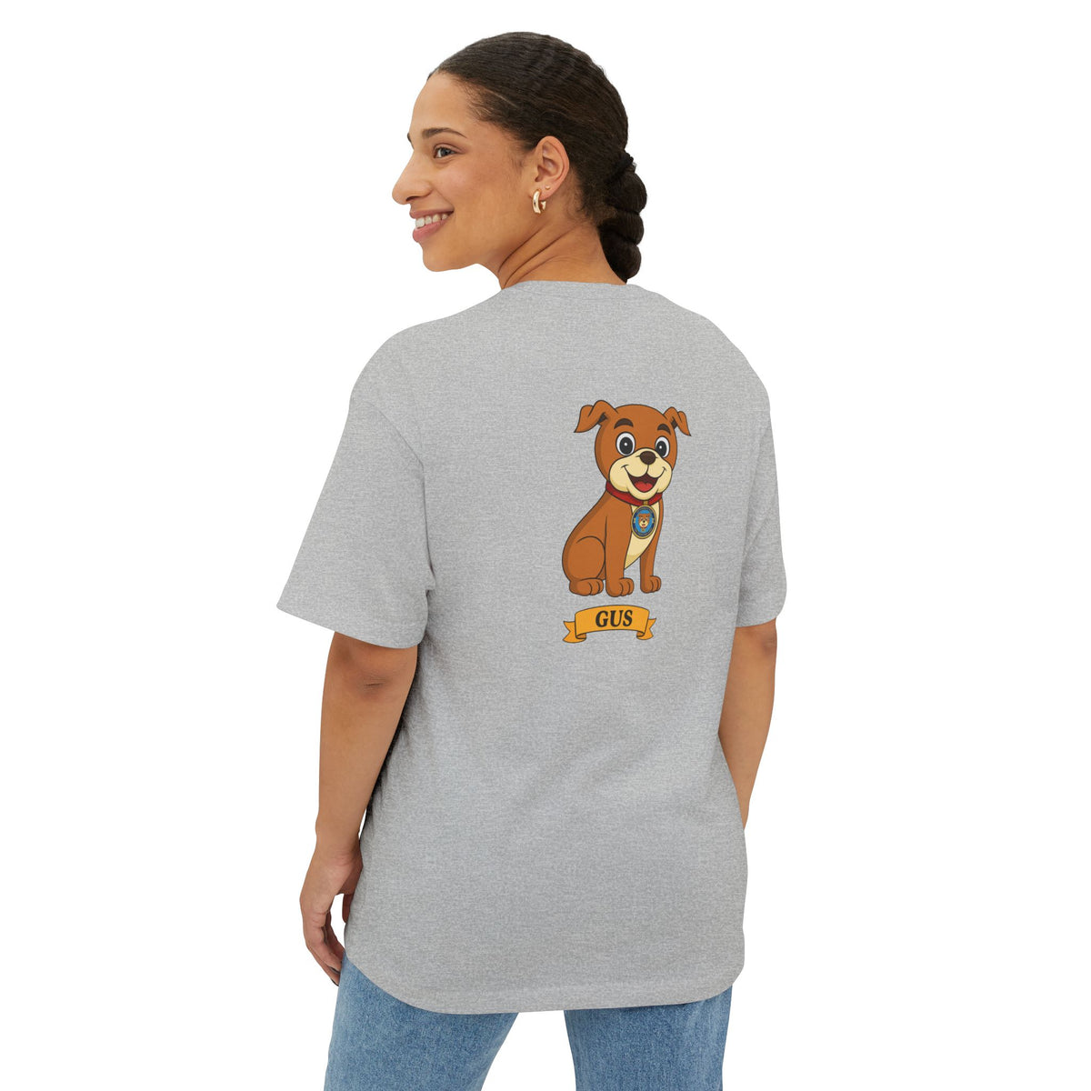 The Traveling Coin & Gus - Women's Boxy Style Tee