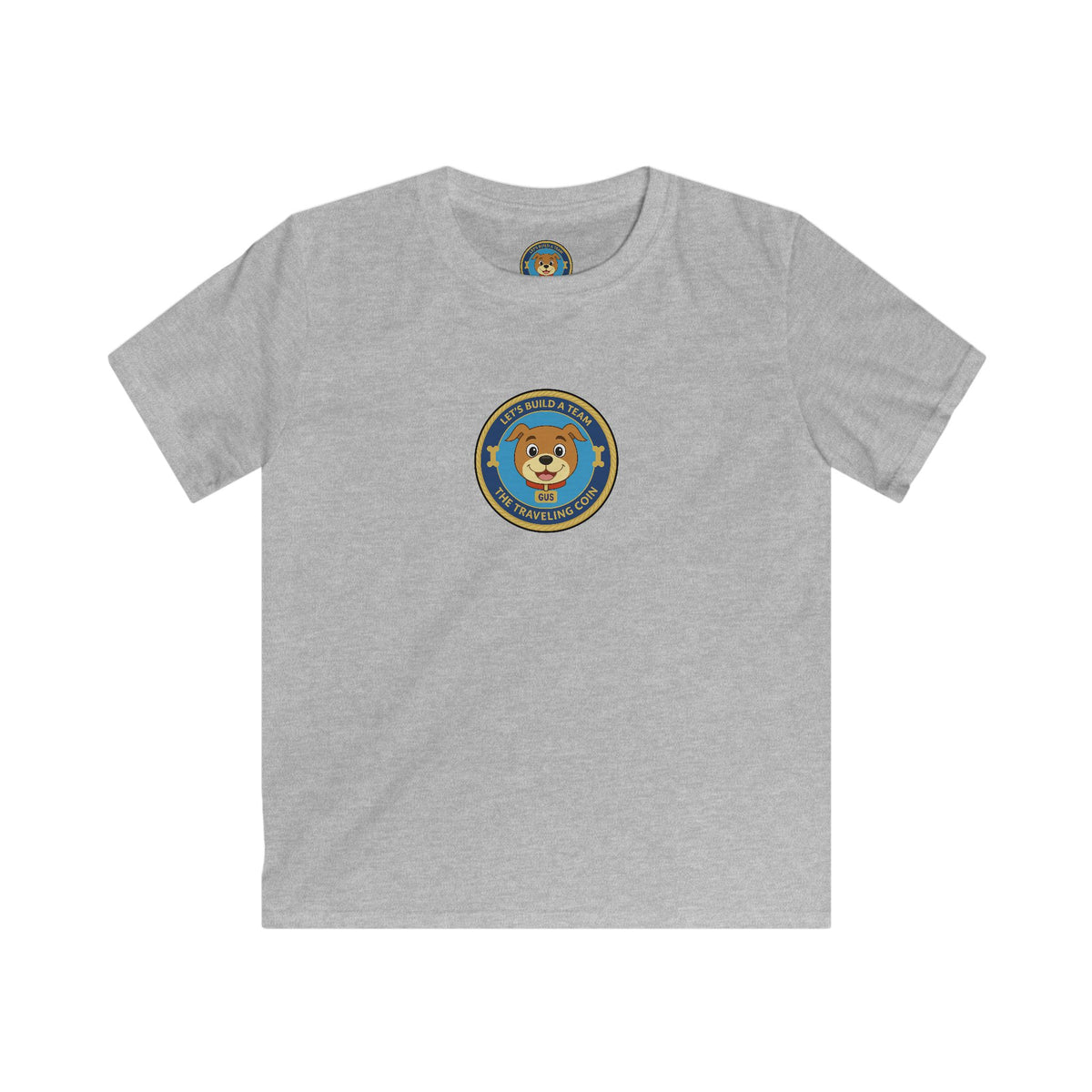 The Traveling Coin & Gus Kids Tee