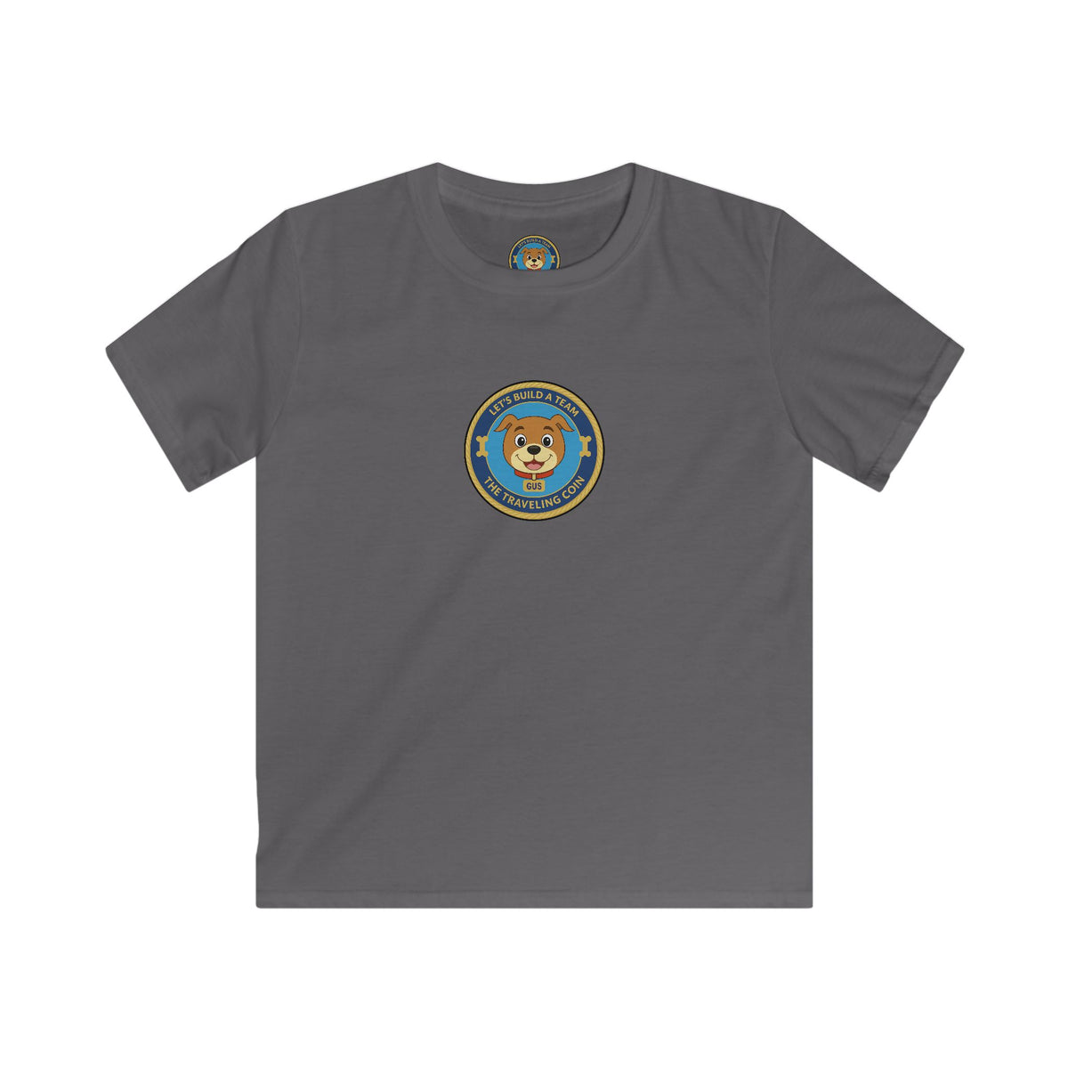 The Traveling Coin & Gus Kids Tee