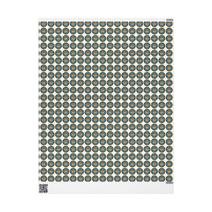 The Traveling Coin Wrapping Paper - White
