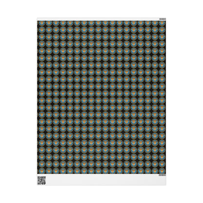 The Traveling Coin Wrapping Paper - Black