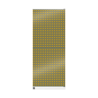 The Traveling Coin Wrapping Paper - Yellow