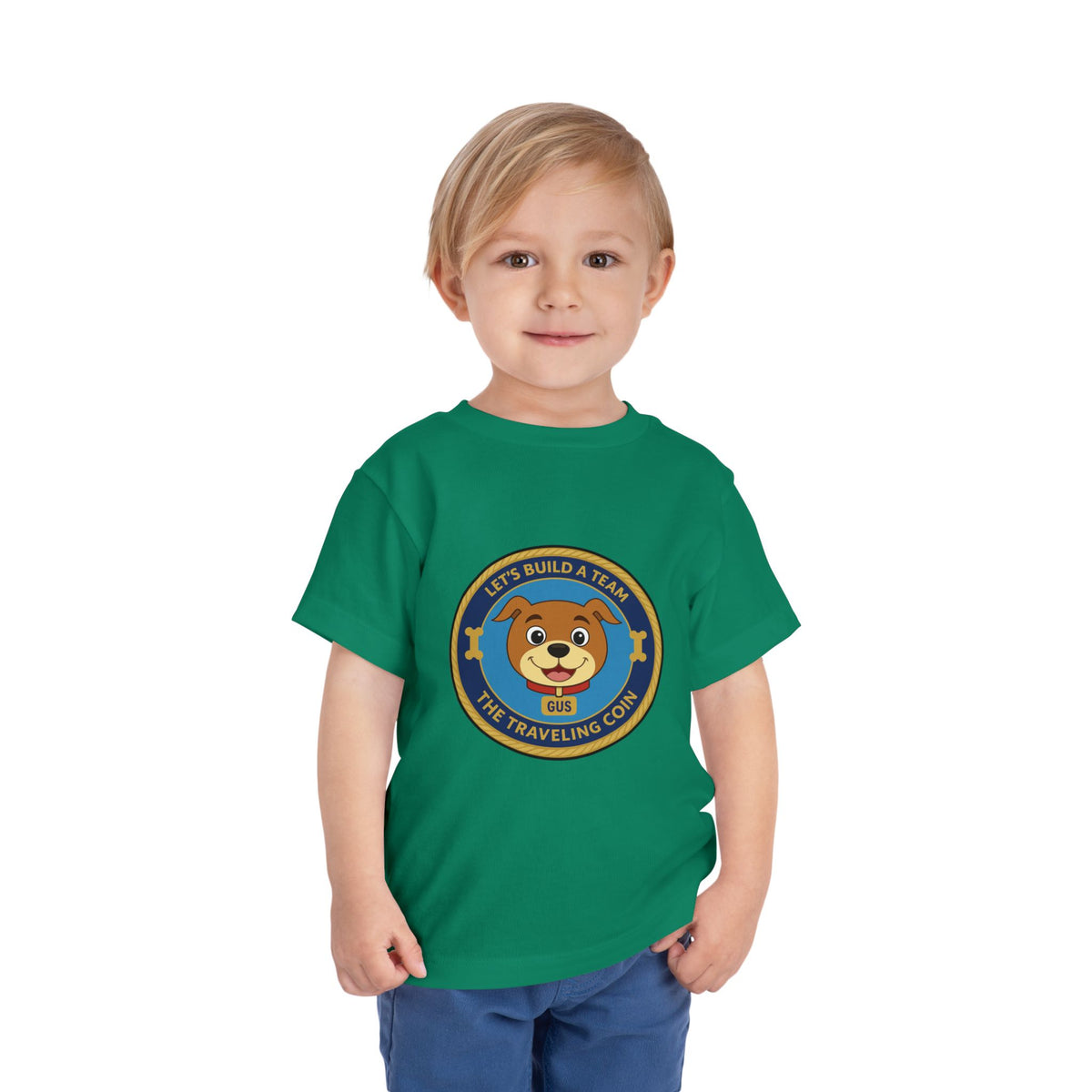 The Traveling Coin & Gus Toddler Tee