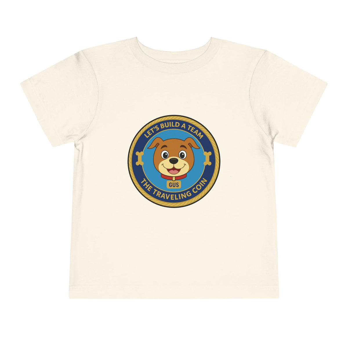 The Traveling Coin & Gus Toddler Tee