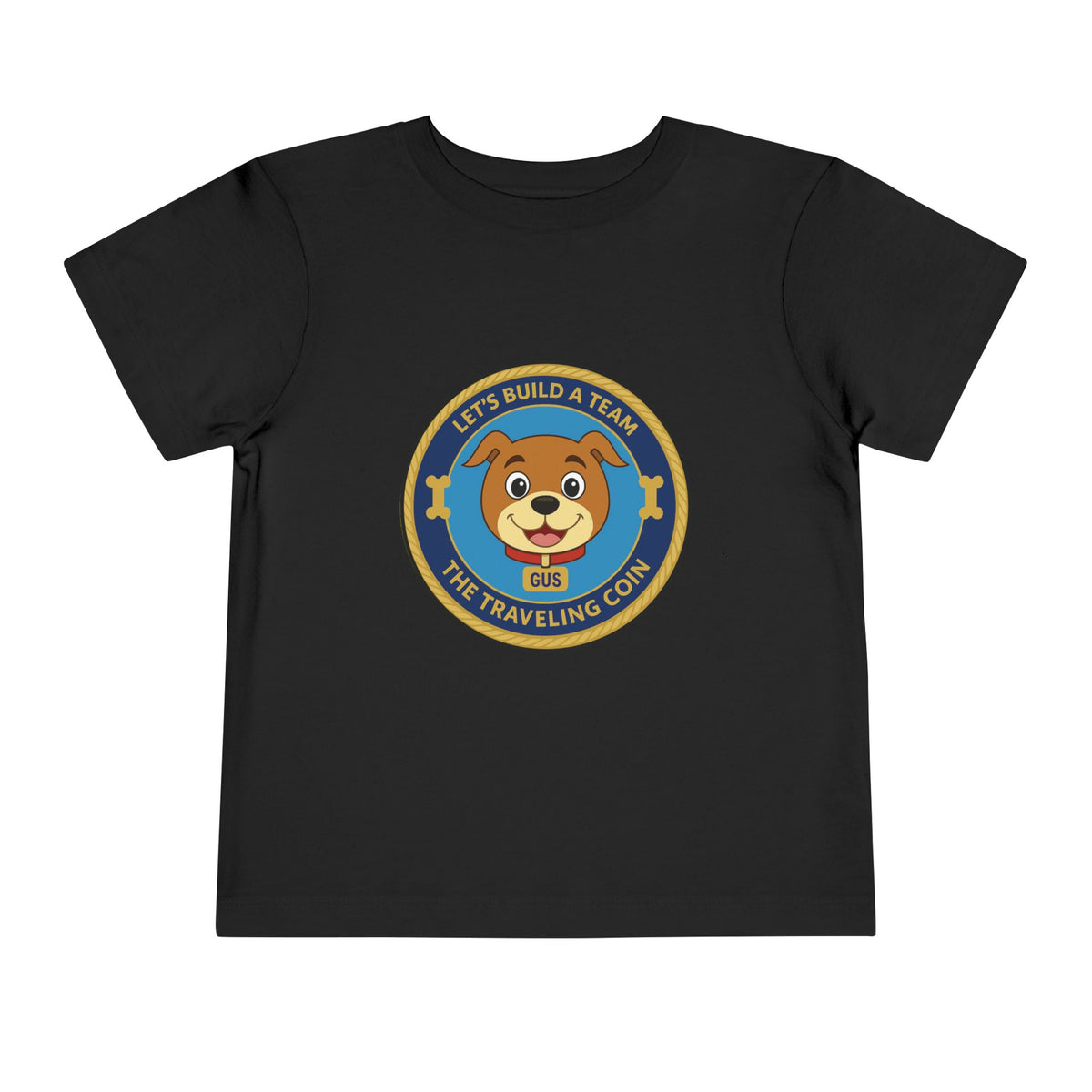 The Traveling Coin & Gus Toddler Tee