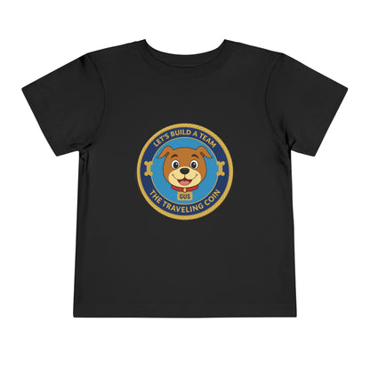 The Traveling Coin & Gus Toddler Tee