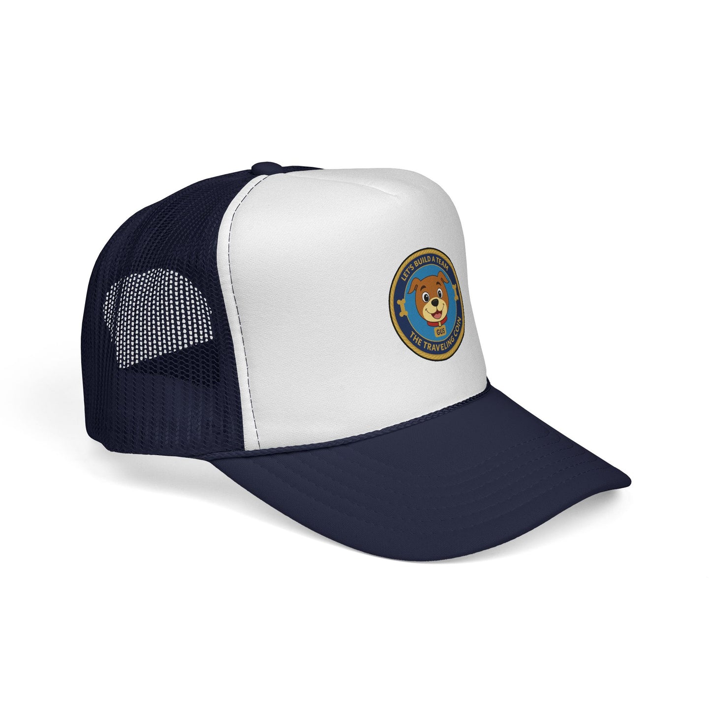 Traveling Coin Trucker Hat