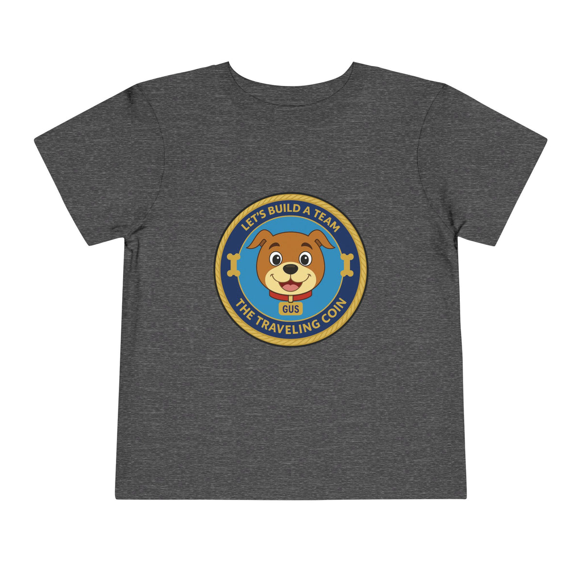 The Traveling Coin & Gus Toddler Tee