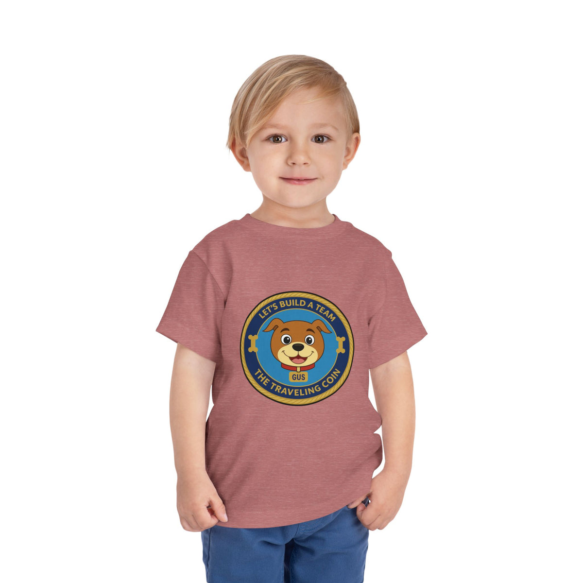 The Traveling Coin & Gus Toddler Tee