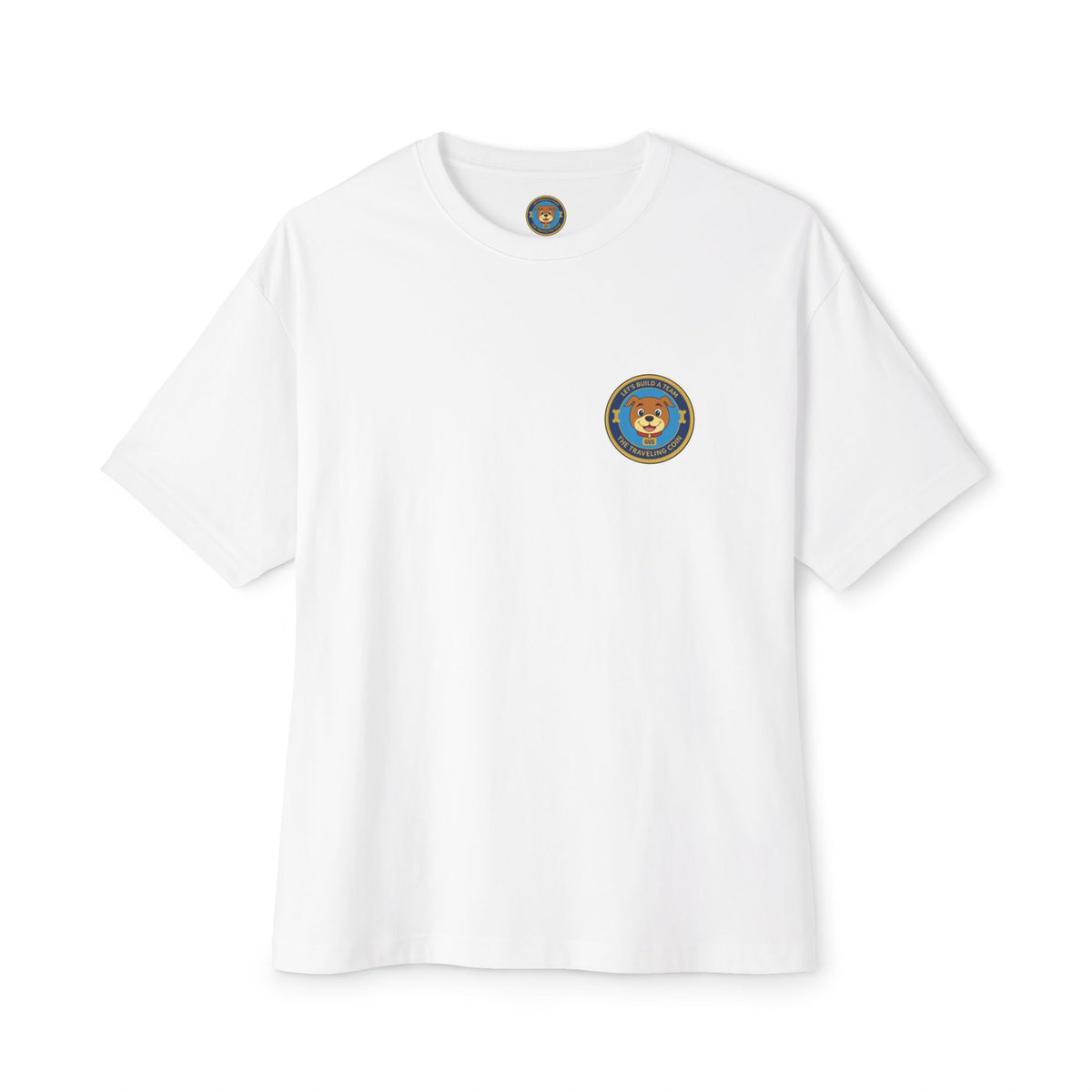 The Traveling Coin & Gus - Women's Boxy Style Tee