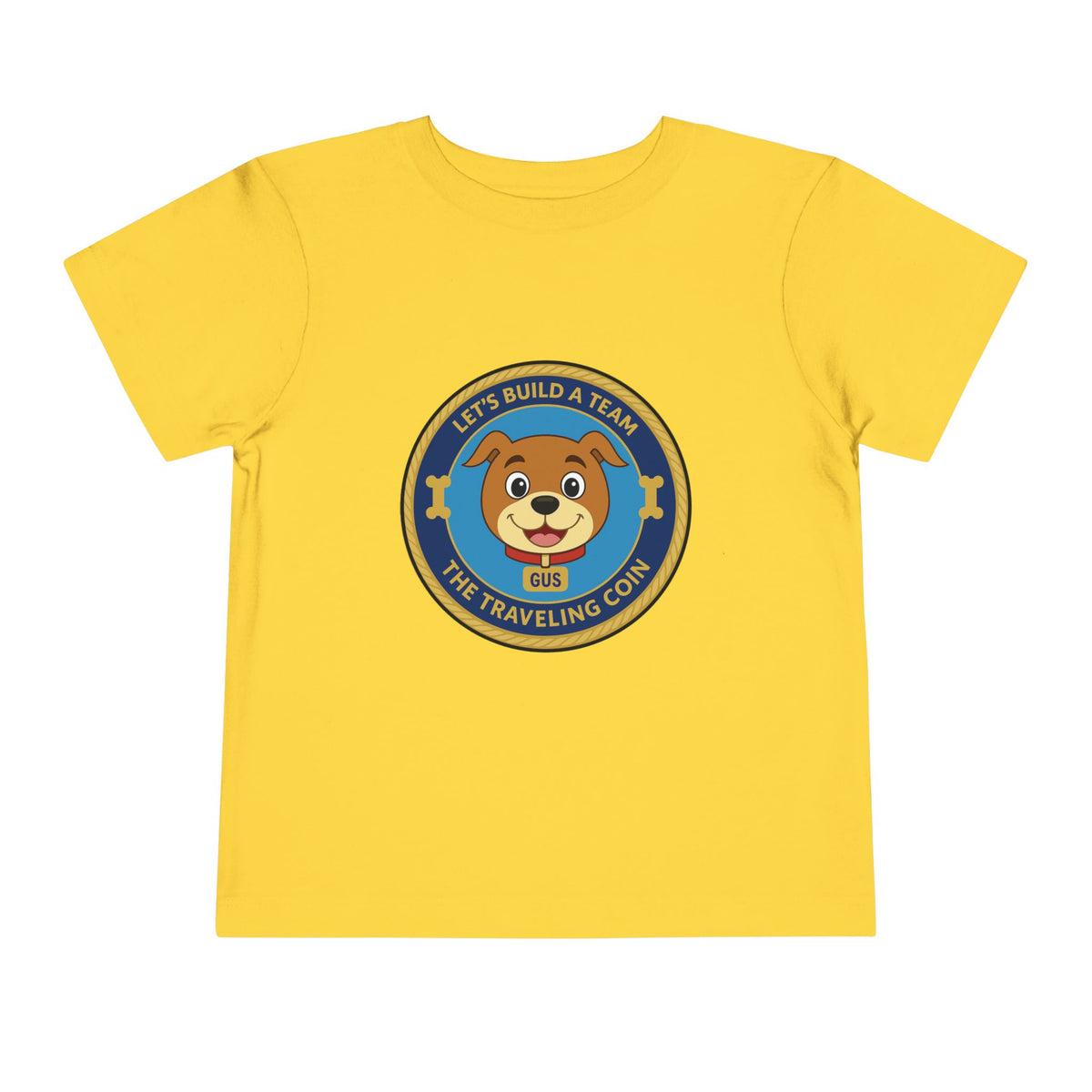 The Traveling Coin & Gus Toddler Tee