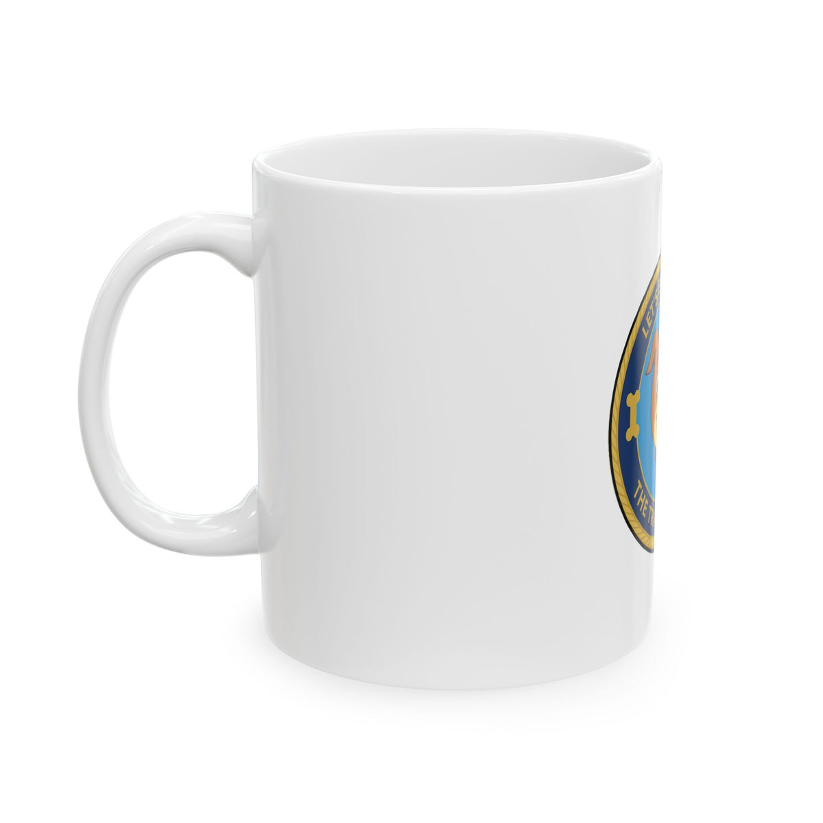 The Traveling Coin Coffee Mug - White