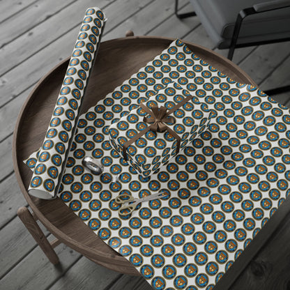 The Traveling Coin Wrapping Paper - White