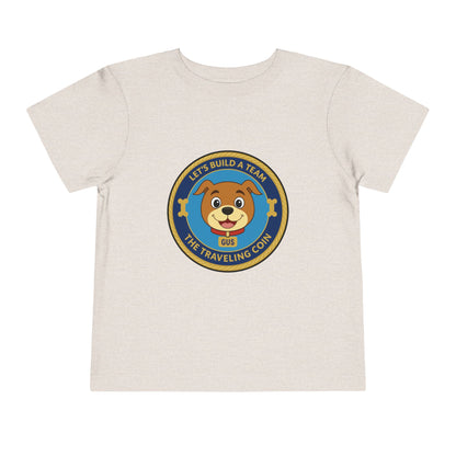 The Traveling Coin & Gus Toddler Tee