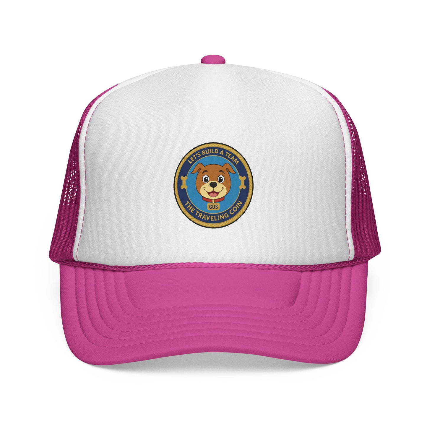 Traveling Coin Trucker Hat