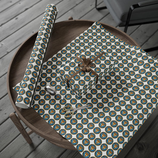 The Traveling Coin Wrapping Paper - White