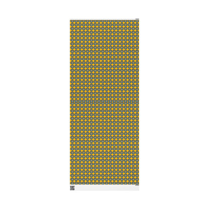 The Traveling Coin Wrapping Paper - Yellow