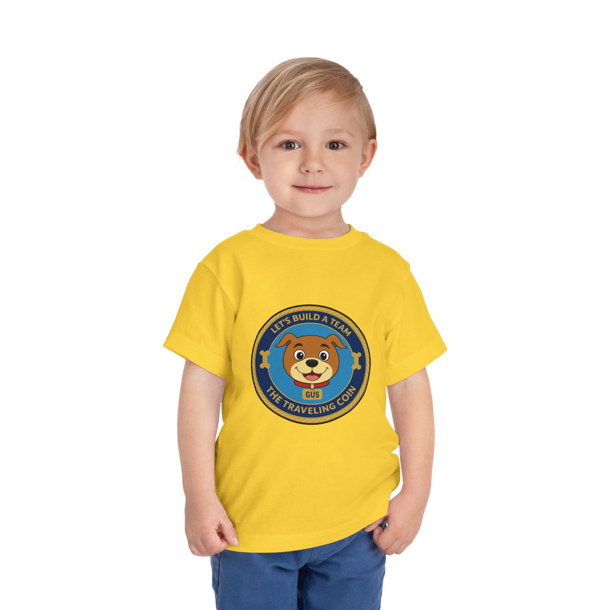 The Traveling Coin & Gus Toddler Tee
