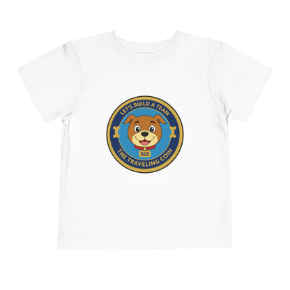 The Traveling Coin & Gus Toddler Tee