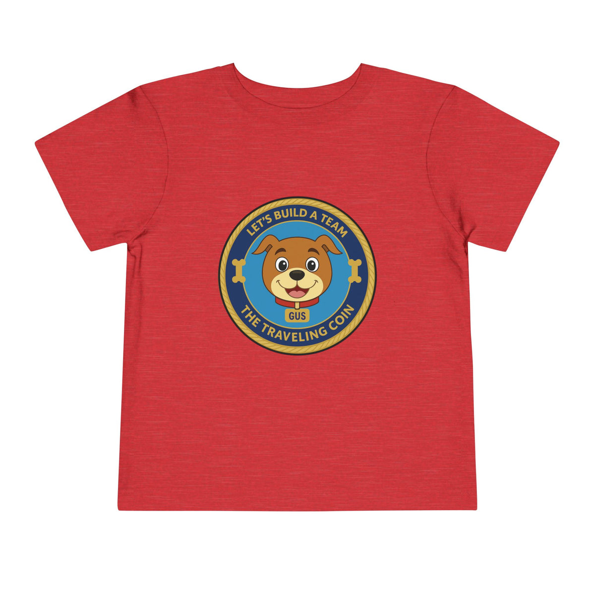 The Traveling Coin & Gus Toddler Tee