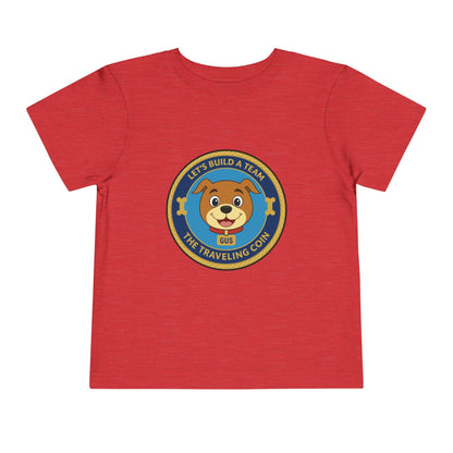 The Traveling Coin & Gus Toddler Tee