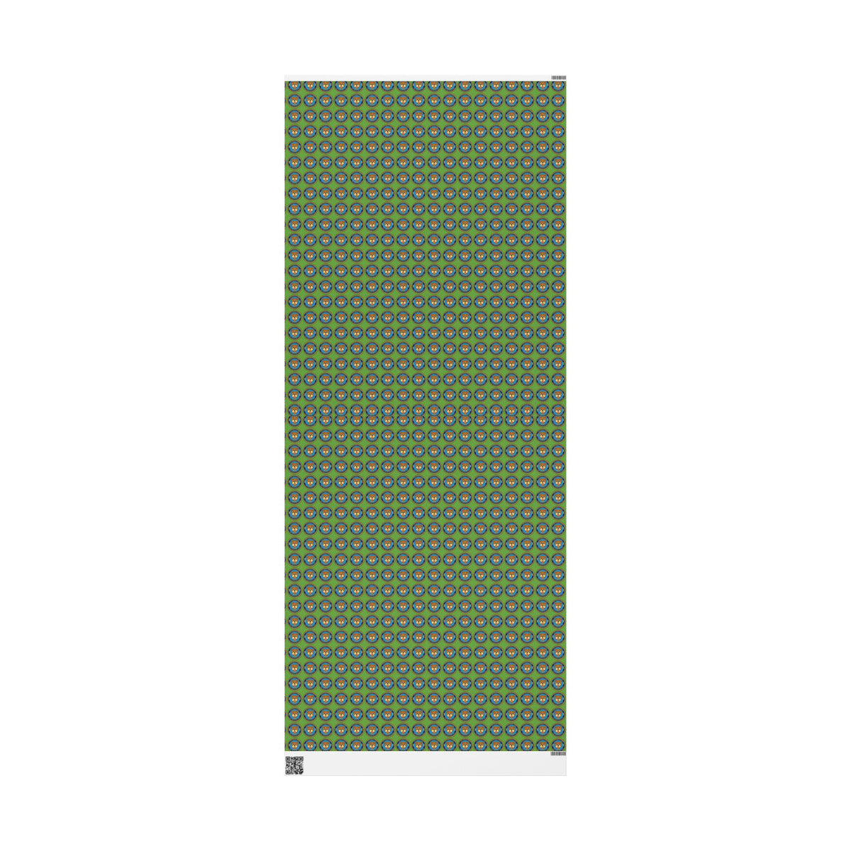 The Traveling Coin Wrapping Paper - Green