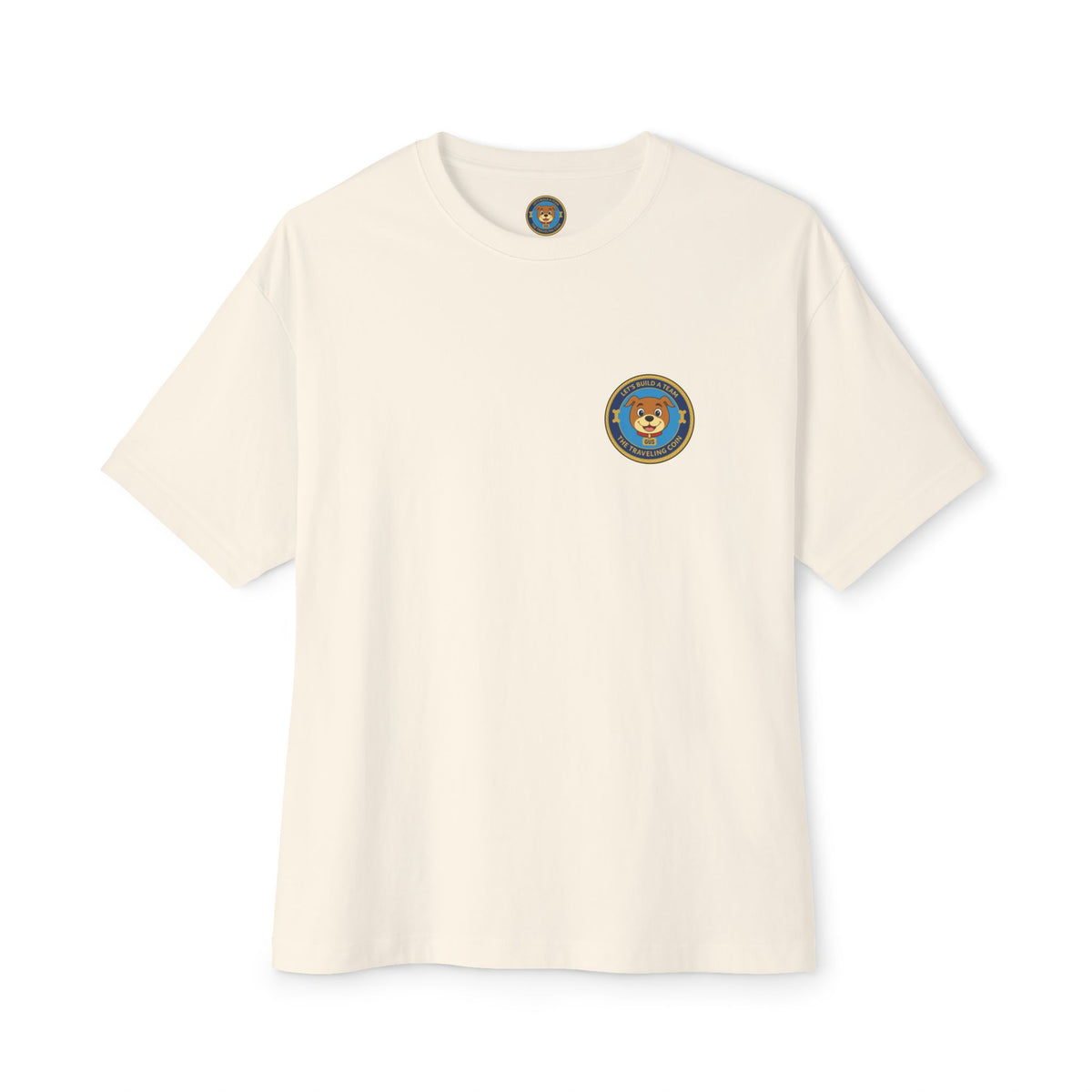 The Traveling Coin & Gus - Women's Boxy Style Tee