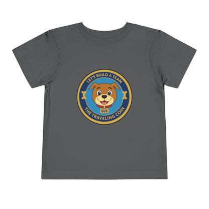 The Traveling Coin & Gus Toddler Tee