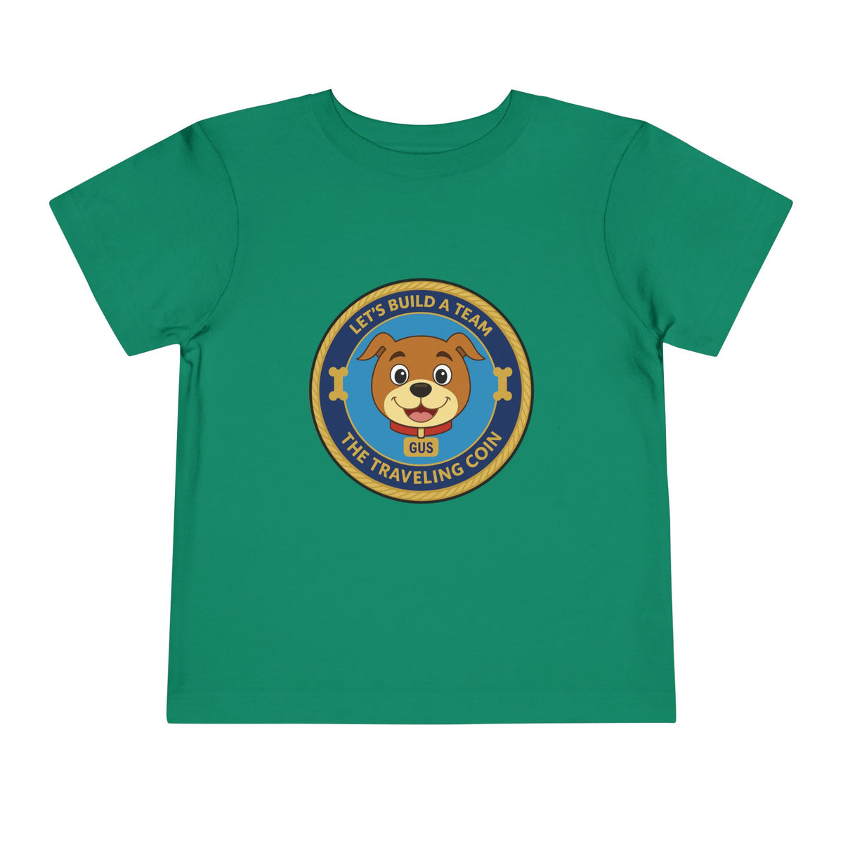 The Traveling Coin & Gus Toddler Tee