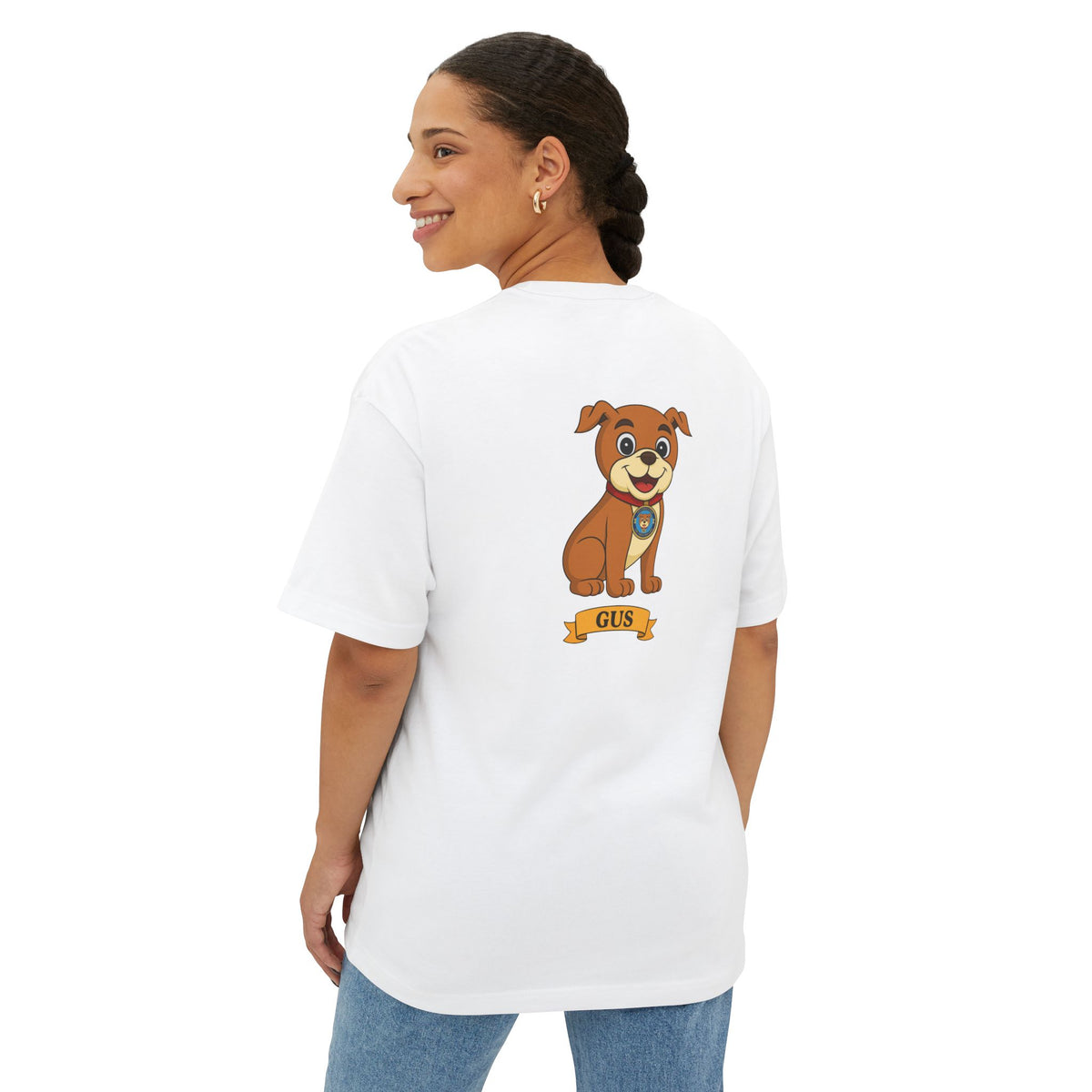 The Traveling Coin & Gus - Women's Boxy Style Tee