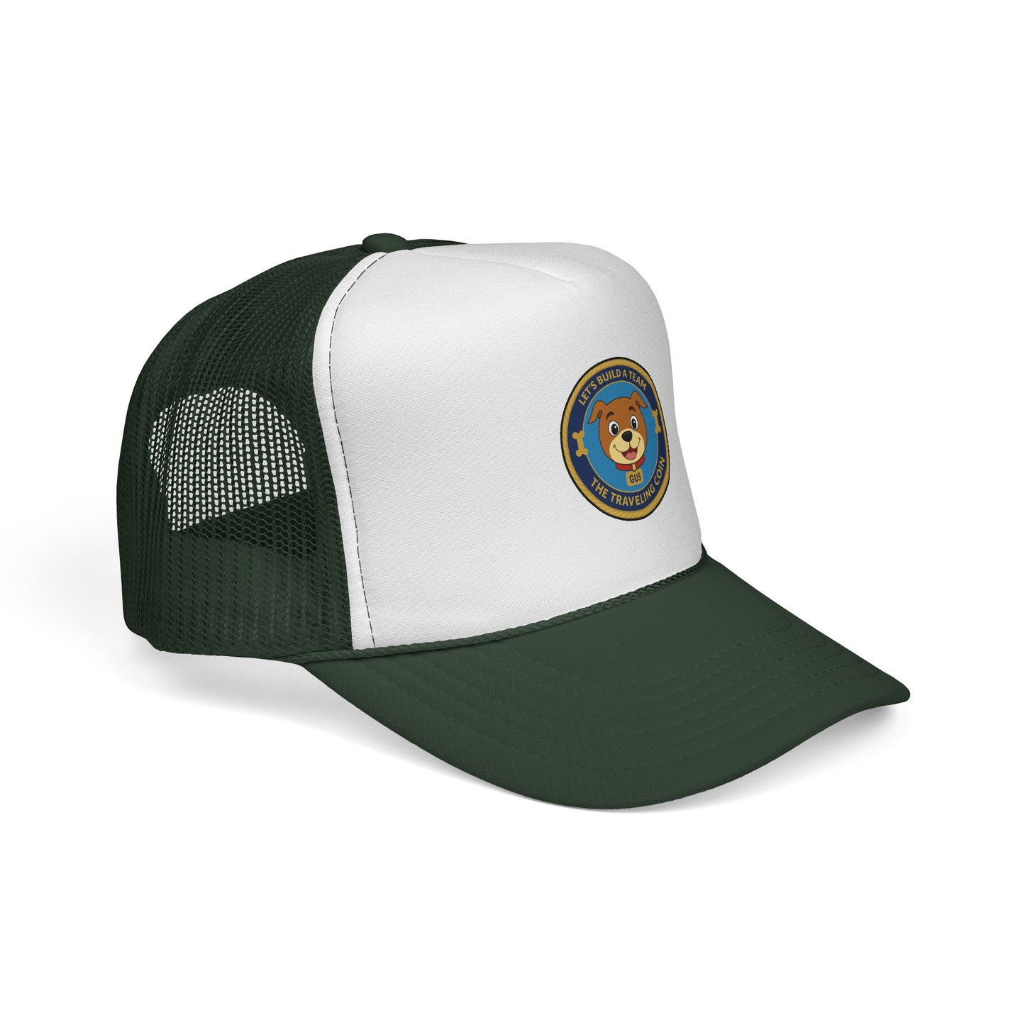 Traveling Coin Trucker Hat