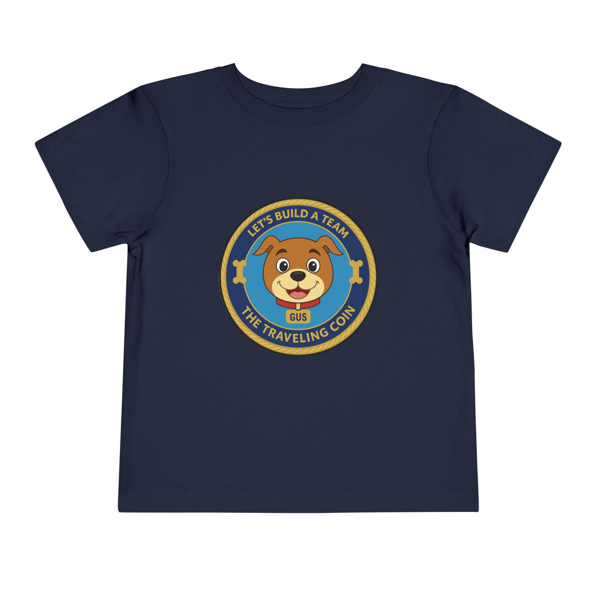 The Traveling Coin & Gus Toddler Tee
