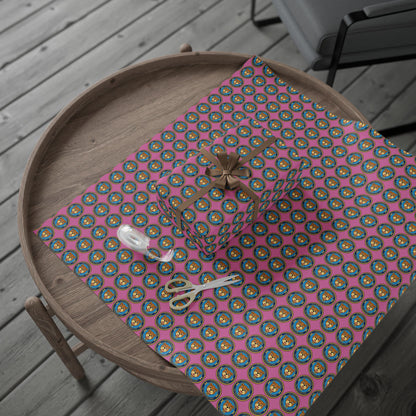 The Traveling Coin Wrapping Paper - Light Pink