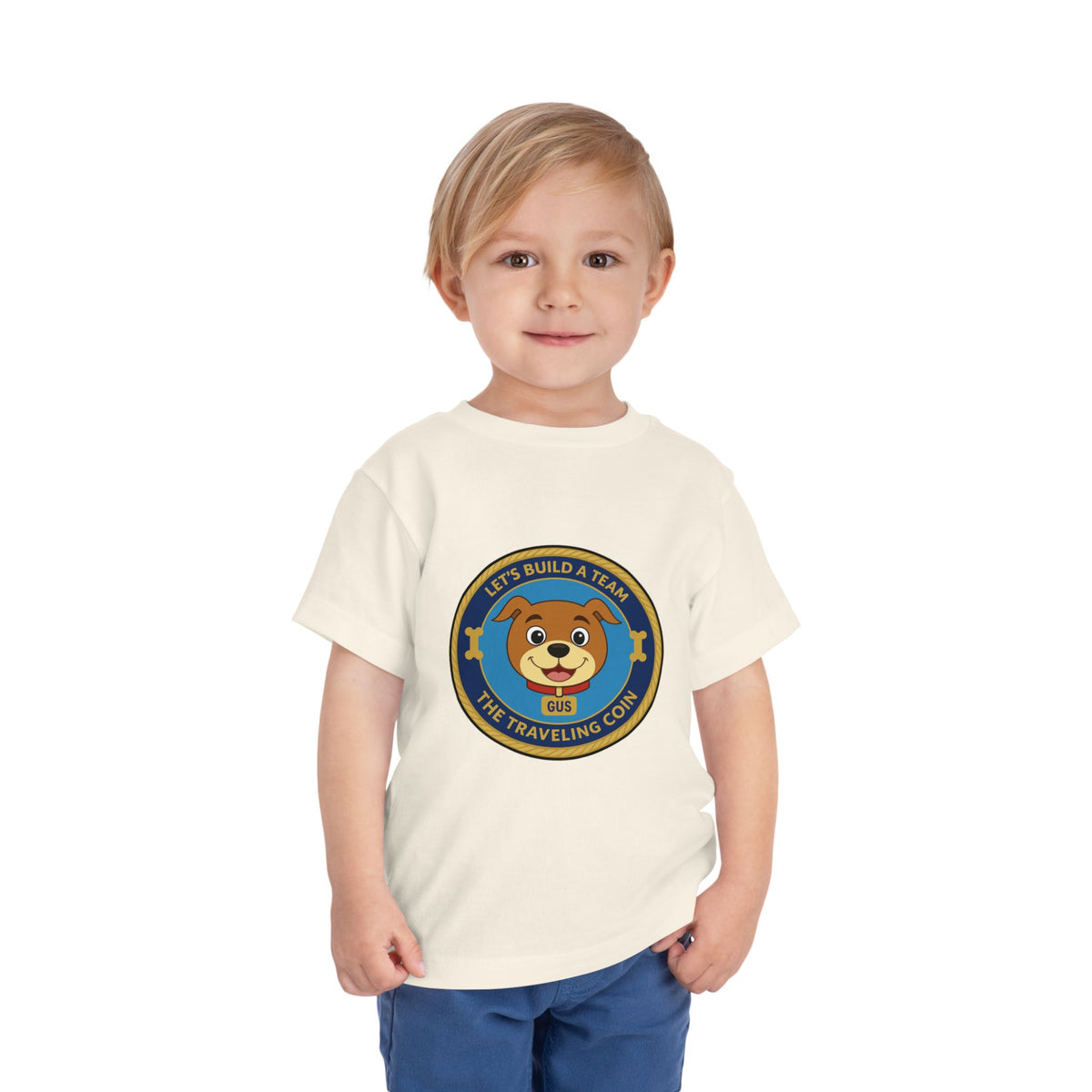 The Traveling Coin & Gus Toddler Tee